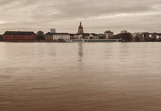 Hochwasser in Mainz - Winter 2023