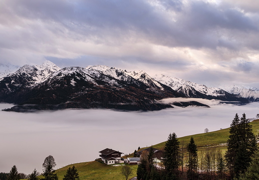 Stille über dem Salzachtal