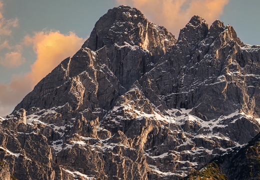 Abendstimmung am Spitzkofel