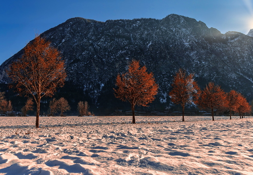 Rauchkofel im Winterkleid