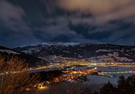 Nächtliches Lienz, Osttiroler Glanz