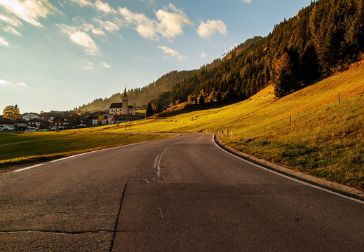 Goldene Stunde in Obertilliach